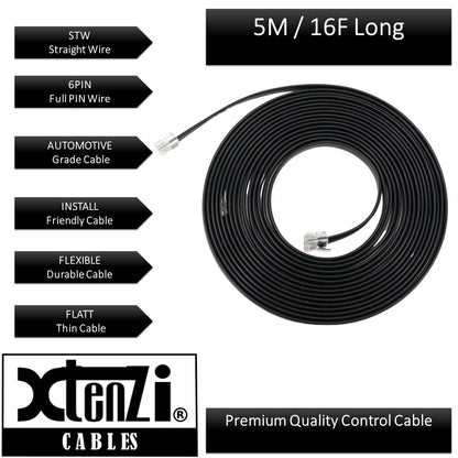 Xtenzi Amplifier Remote Bass Level Control Volume Knob XTBR25 Compatible with Alpine RUX-Knob2 Amp.