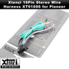 Xtenzi 16Pin Car Radio Power Wire Harness Connector Compatible with Pioneer AVH200BT AVH100DVD AVHP4300DVD AVHP4200DVD - XT91006