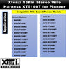 Xtenzi 16 Pin Car Radio Wire Harness Compatible with Pioneer CD DVD Navigation In-Dash - XT91007