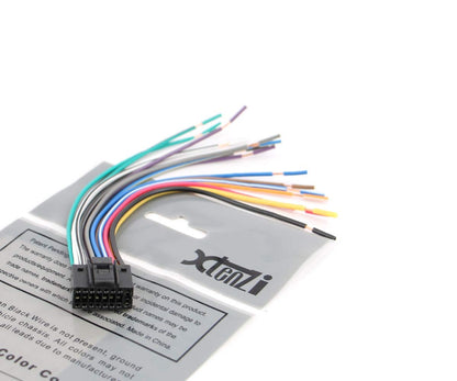 Xtenzi Car Radio Wire Harness Compatible with Kenwood CD DVD Navigation in-Dash - XT91016