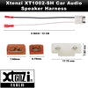Xtenzi 2 Pair Car Audio Speaker Harness Set Compatible with Jeep, Dodge, Chrysler Vehicles