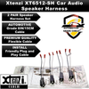 Xtenzi 2 Pair Car Audio Speaker Harness Set for Chrysler, Dodge, Jeep Vehicles