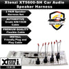 Xtenzi 2 Pair Car Speaker Harness Set Compatible with Ford, Mercury, Mazda Vehicles