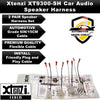 Xtenzi 2 Pair Car Audio Speaker Harness Set Compatible with Mazda, Nissan, VM Vehicles