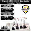 Xtenzi 2 Pair Car Speaker Harness Set Compatible with Volkswagen, Porsche Vehicles
