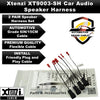 Xtenzi 2 Pair Car Speaker Harness Set Compatible with Audi 1996-2003 Vehicles