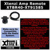 Xtenzi Amplifier Bass Volume Knob Control Remote XTBR40 Compatible with Skar Audio Select Models: SKv2-1500.1D,SKv2-2500.1D,SKv2-3500.1D,SKv2-4500.1D,SK-2500.1D,SK-3500.1D,SK-4500.1D,