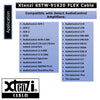 Xtenzi 6Pin Flex Cable XTFC Wire Accessory XT91620 for Amp Remote Bass Knob Compatible with AudioControl Amplifier