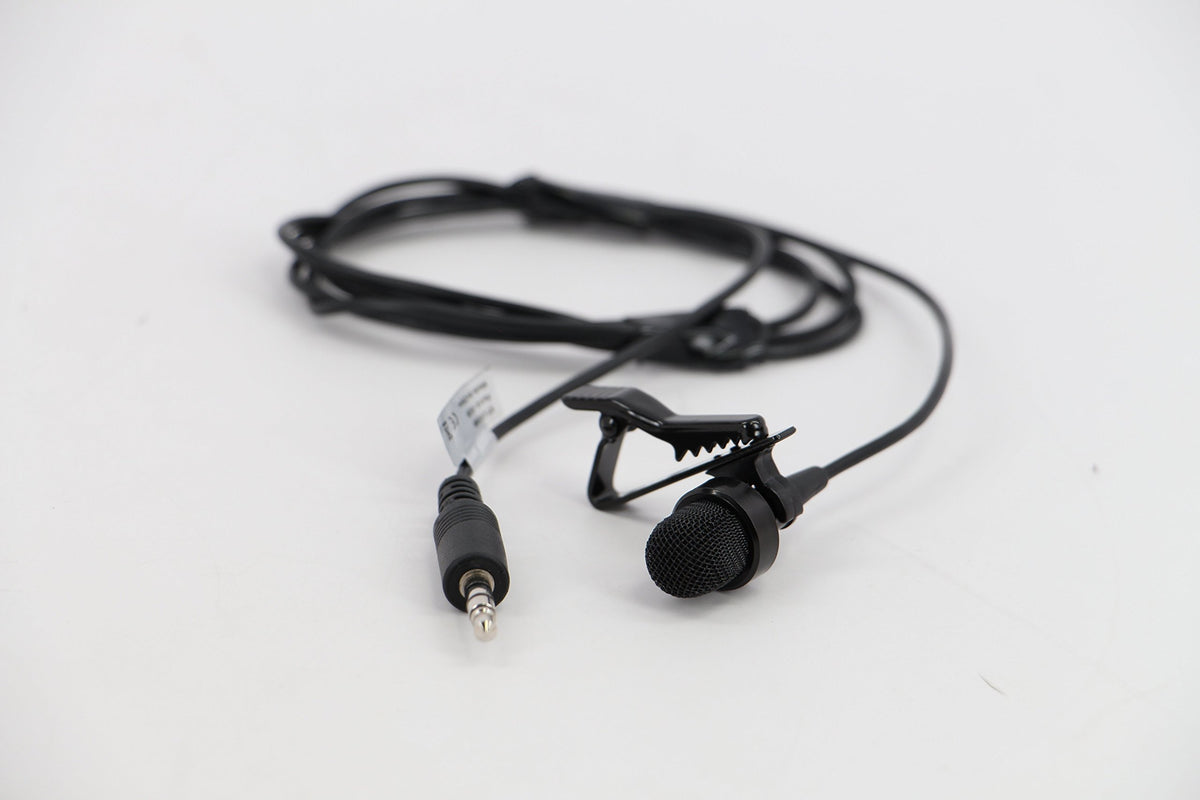 Xtenzi iX4Pro Lavalier Lapel Microphone Clip-on Directional Noise Condensing Sound Super Delux Lav Mic Compatible with Apple Ipad iPod Touch, Samsung Android & Windows Smartphones