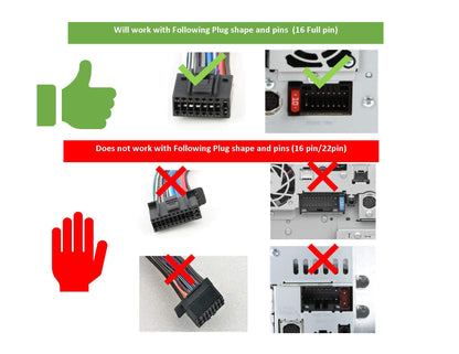 Xtenzi Aftermarket Replacement Harness Compatible with Kenwood KDC-MP342U KDC-MP345U DDX-318 DDX-319 DDX-418 DDX-419 DDX-719