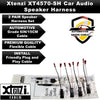 Xtenzi 2 Pair Car Audio Speaker Harness Set Compatible with Chevrolet, Dodge, Geo Vehicles