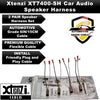 Xtenzi 2 Pair Car Speaker Harness Set Compatible with Nissan 1982-2018 Vehicles