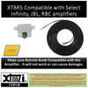 Xtenzi Amplifier Bass Volume Knob Control Remote XTBR5-BL Compatible with select Infinity JBL RBC BassPro