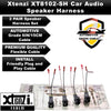Xtenzi 2 Pair Car Speaker Harness Set Compatible with Toyota 1989-2003 Vehicles