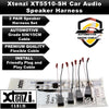 Xtenzi 2 Pair Car Speaker Harness Set Compatible with Ford, Mercury, Chrysler Vehicles