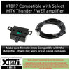 Xtenzi Amplifier Bass Volume Knob Control Remote XTBR7 Compatible with MTX Thunder/Wet Series Amp