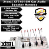 Xtenzi 2 Pair Car Speaker Harness Set Compatible with Nissan 2000-2020 Vehicles