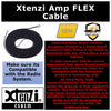 Xtenzi 4Pin Flex Cable XTFC Wire Accessory XT91656 for Amp Bass Remote Knob Compatible with Pioneer GM-D8704 GM-D9701 GM-D9705