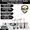 Xtenzi 2 Pair Car Audio Speaker Harness Set Compatible with Jimmy, Astro Vehicles