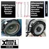 Xtenzi 2 Pair Car Audio Speaker Harness Set for Select Hyundai, Kia Vehicles