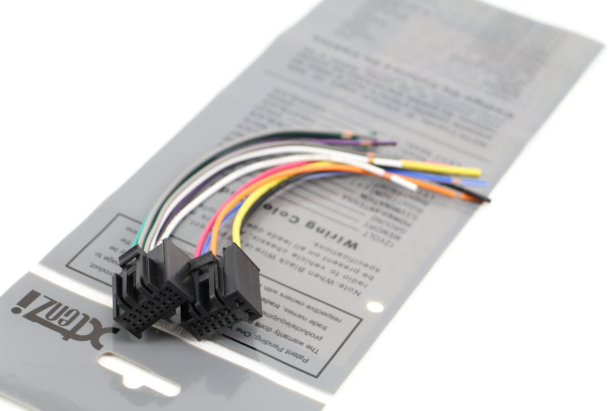 Xtenzi Car Stereo Reverse Wiring Harness for Hyundai Santa Fe-Kia Sorrento 2007-2009 OEM Radio 7302-71