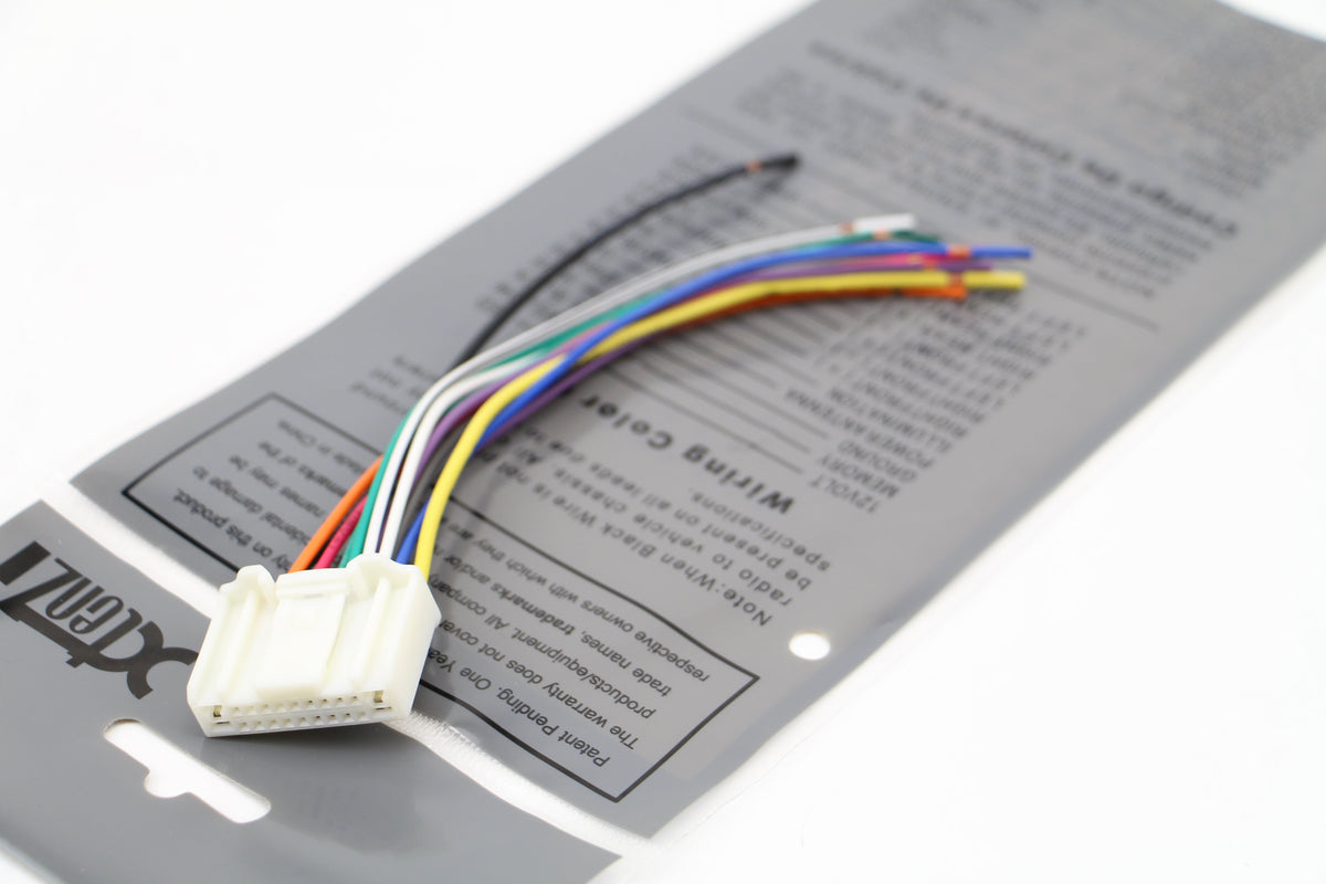 Xtenzi Car Stereo Reverse Wiring Harness for Nissan Maxima/Versa 2007-Up OEM Radio 7552-71