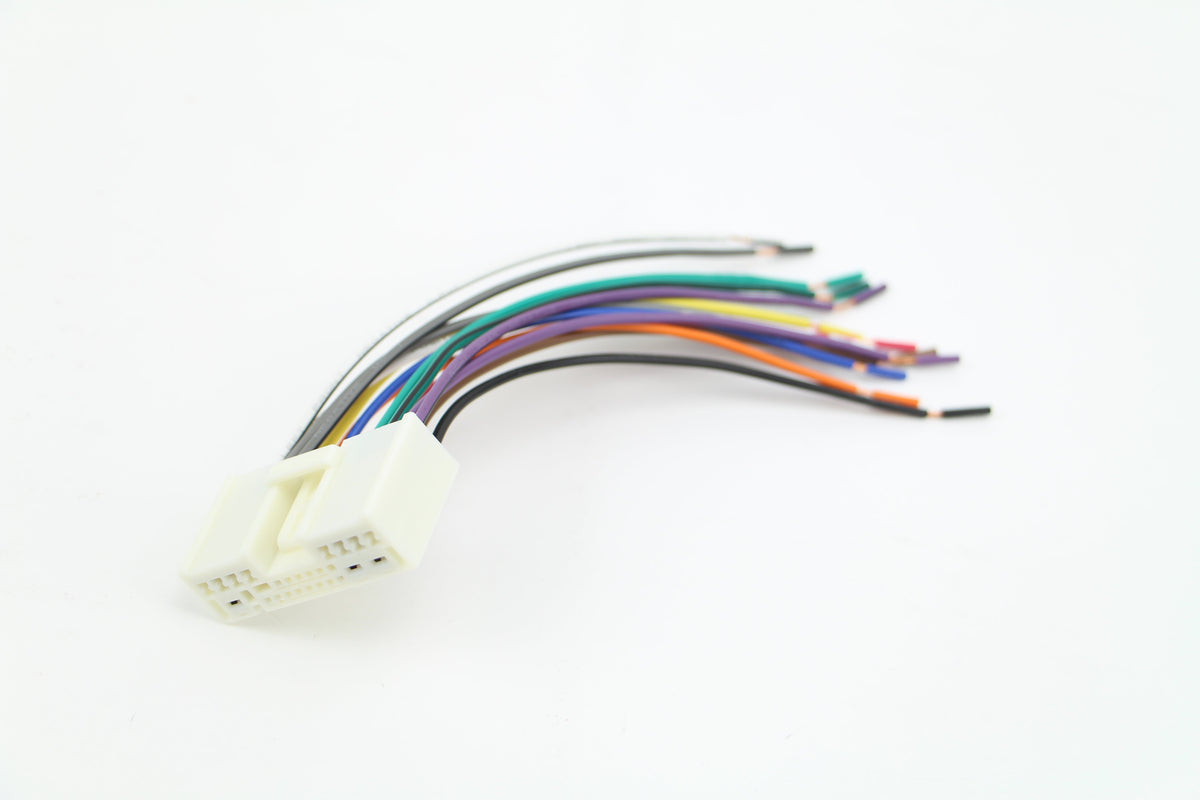 Xtenzi Car Stereo Reverse Wiring Harness for Mazda 2001-up OEM Radio 7903-71