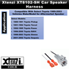 Xtenzi 2 Pair Car Audio Speaker Harness Set for Select Toyota 1989-2003 Vehicles