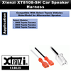 Xtenzi 2 Pair Car Audio Speaker Harness Set for Toyota 2002-2004 Vehicles