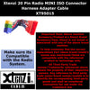 Xtenzi Radio Harness Adapter Cable 20 Pin Mini ISO Connector - XT95015