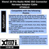 Xtenzi Radio Harness Adapter Cable 20 Pin Mini ISO Connector - XT95015
