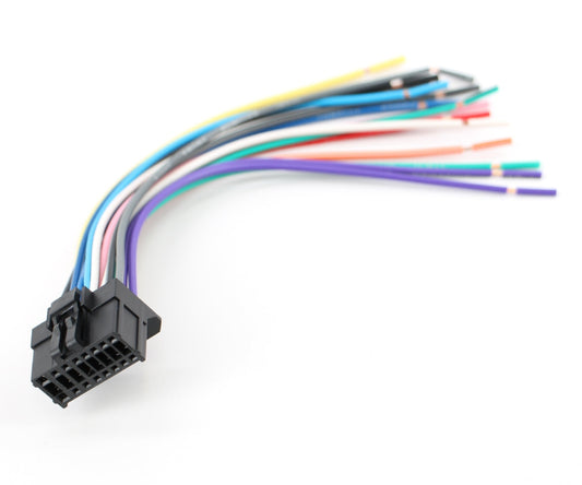 Xtenzi 16Pin Car Radio Power Wire Harness Connector for Pioneer YDP5022 CDE6124 CDP1017 CDE7060 CDP7154 XDE7008 - XT91002