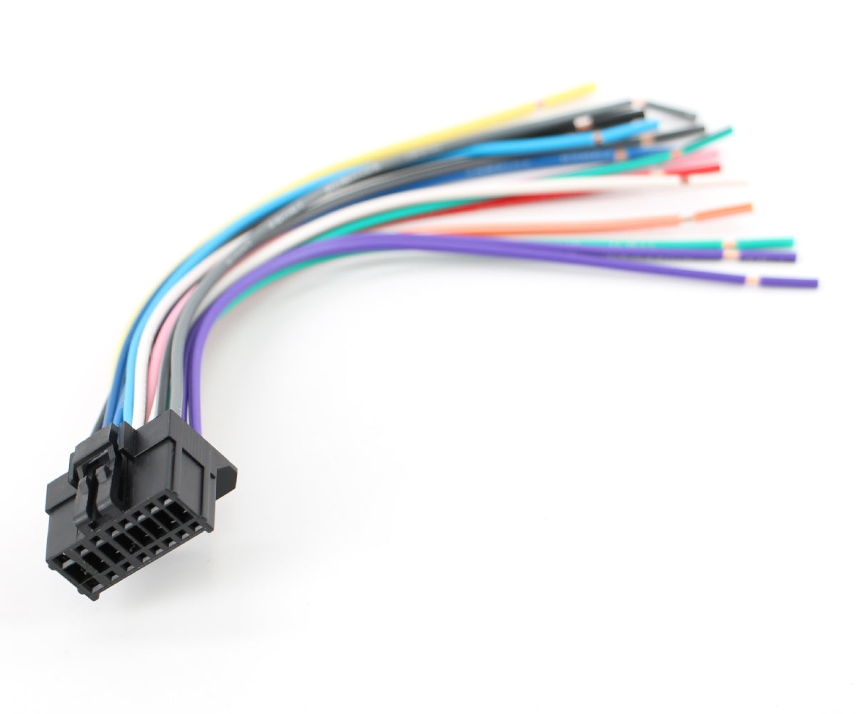 Xtenzi 16Pin Car Radio Power Wire Harness Connector for Pioneer YDP5022 CDE6124 CDP1017 CDE7060 CDP7154 XDE7008 - XT91002