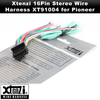 Xtenzi 16Pin Car Radio Power Wire Harness Connector for Pioneer AVH-P2300DVD, AVH-P3200BT - XT91004