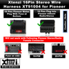 Xtenzi 16Pin Car Radio Power Wire Harness Connector for Pioneer AVH-P2300DVD, AVH-P3200BT - XT91004