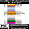 Xtenzi 16Pin Car Radio Power Wire Harness Connector for Pioneer AVH-P2300DVD, AVH-P3200BT - XT91004