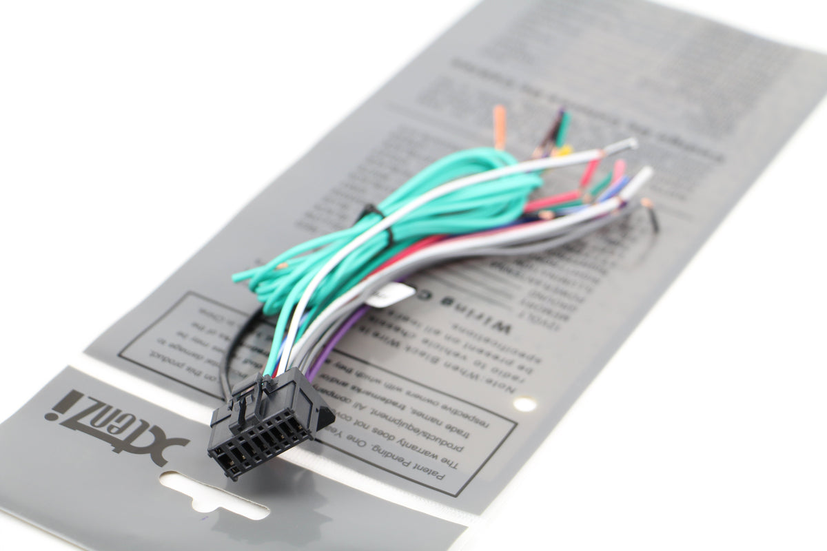 Xtenzi 16Pin Car Radio Power Wire Harness Connector for Pioneer AVH200BT AVH100DVD AVHP4300DVD AVHP4200DVD - XT91006