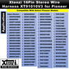 Xtenzi 16Pin Car Radio Power Wire Harness Connector for Pioneer DEHP8400BH DEH80PRS DEHP7400HD - XT91010V3