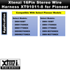 Xtenzi 16Pin Car Radio Power  Wire Harness Connector Compatible with Pioneer DMH160BT DMH1700NEX DMHW2700NEX DMHW2770NEX – XT91011-8