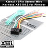 Xtenzi 16Pin Car Radio Power Wire Harness Connector for Pioneer AVIC-X850BT X8510BT X950BH - XT91012