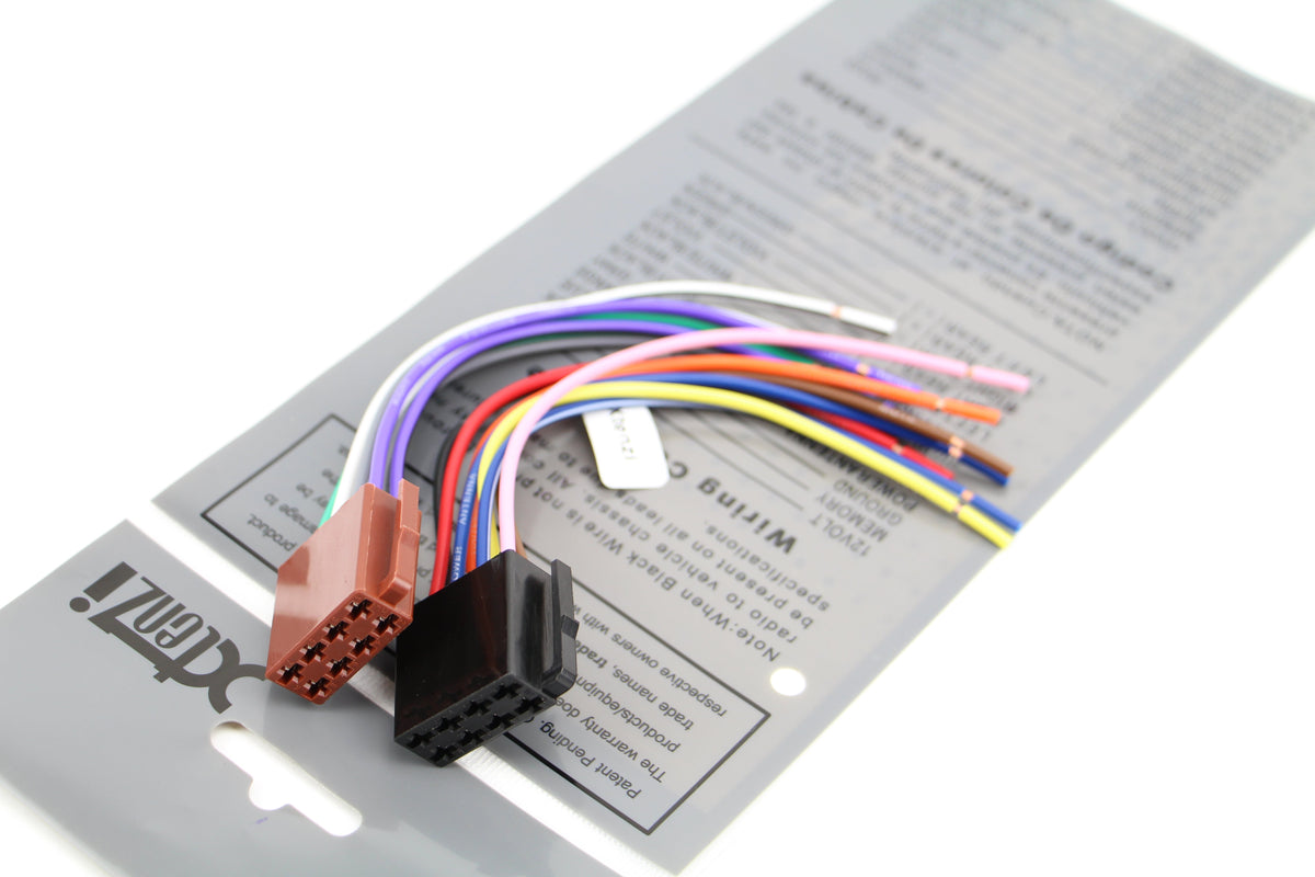 Xtenzi Wire Harness Radio for PLANET AUDIO 16-pin Power Plug CD MP3 DVD P9695B P9752B PI9760