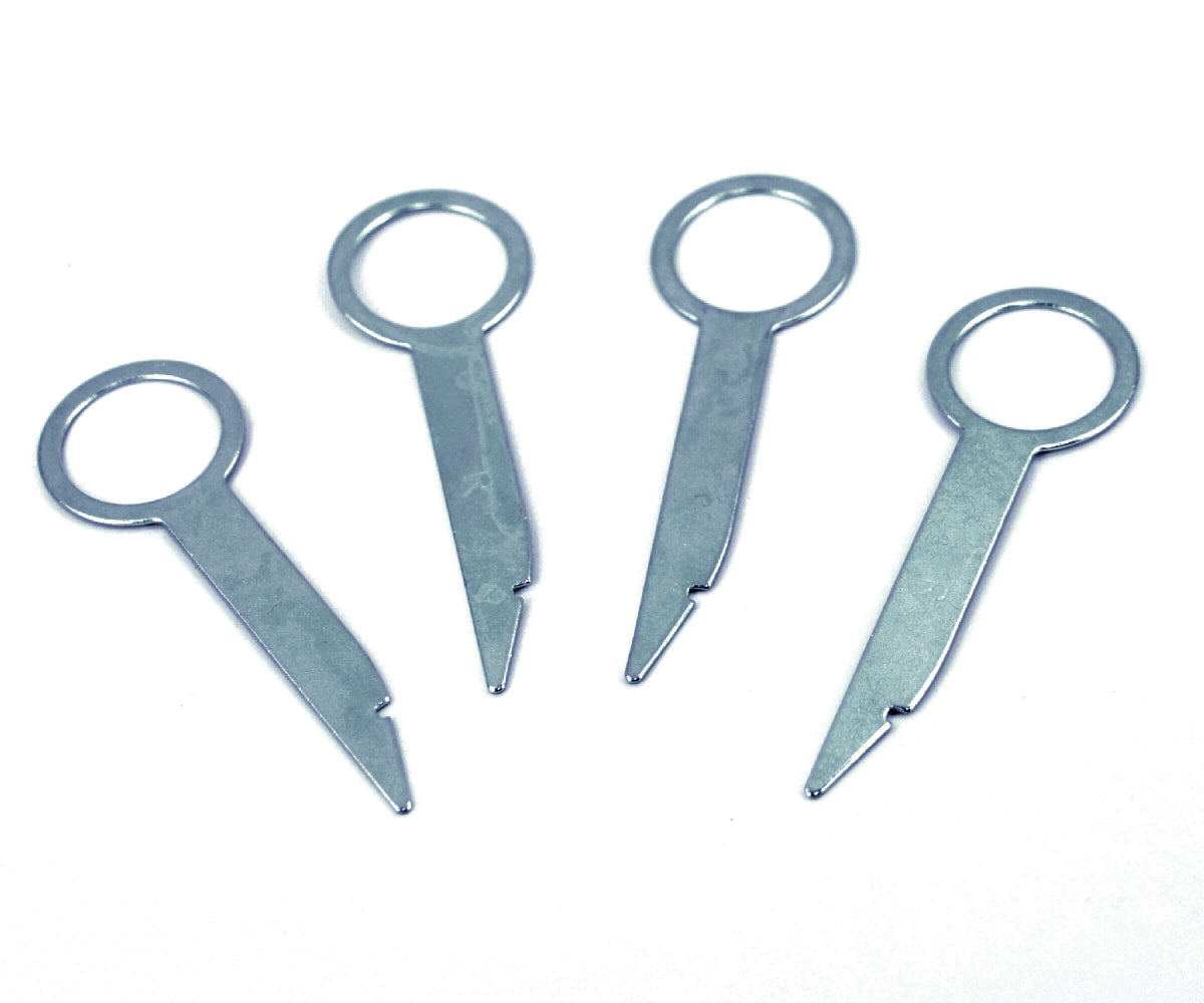 Xtenzi Sterio Radio Removal Tool set For VW Audi MBenz Porsche Double Din Automotive Grade Easy to Use (2Pair)