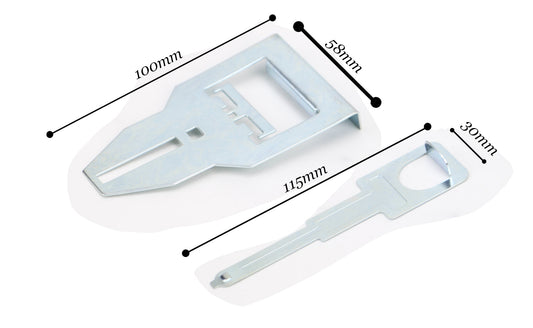 Xtenzi Replacement Radio Removal Stereo Universal Key tool Set compatible with VRX VZ DB DRX DXZ