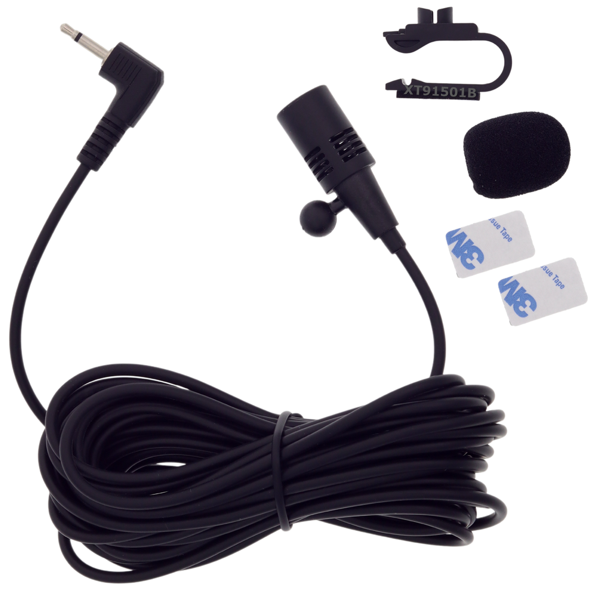 Xtenzi Microphone 2.5mm Mic XT91501B for Pioneer DEH80PRS AVH200BT AVHX3500BHS AVHX2500BT