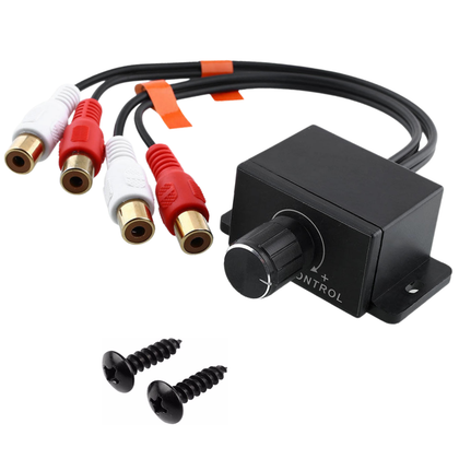 Xtenzi Bass Boost Knob Gain Remote Line Level Control Car Audio Amplifier XTBR9