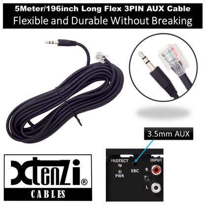 Xtenzi Amplifier Bass Volume Knob Control Remote XTBR7 For MTX THUNDER / WET Amp