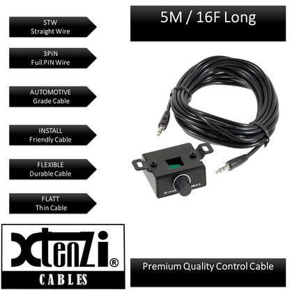 Xtenzi Bass Volume Knob Control Remote For Jensen Power500X1 Power760X5d Amp