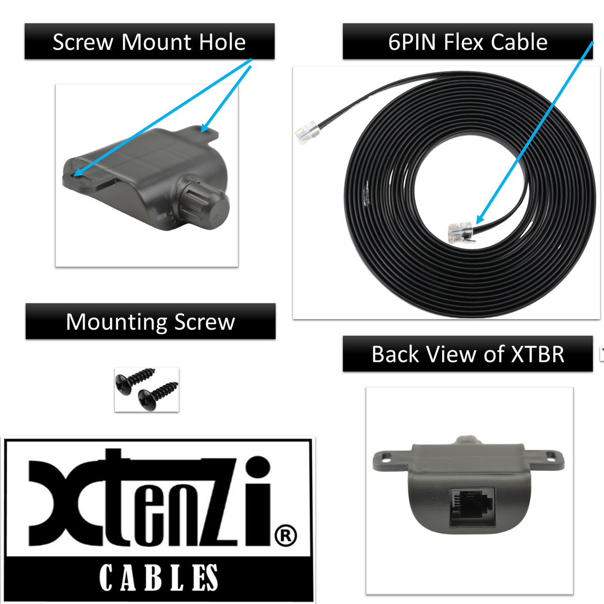 Xtenzi Replacement Wire Bass Boost Remote Knob for Kicker IX ZX DX ZXM Amplifier