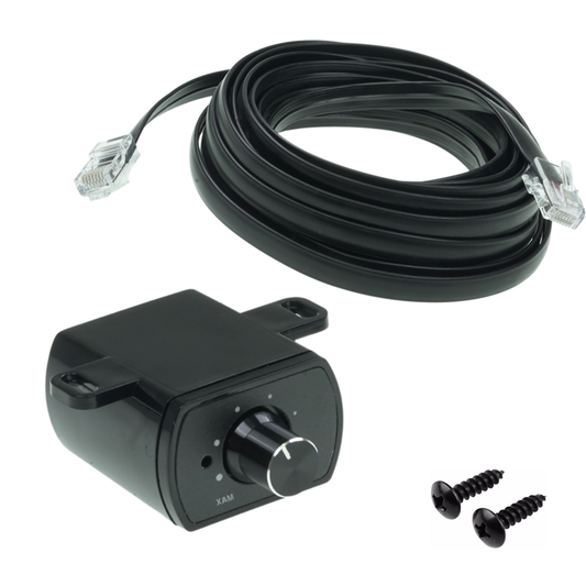 Xtenzi Bass Volume Knob Control Remote XTBR24 for Rockford Fosgate Punch PEQ Amp