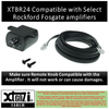 Xtenzi Bass Volume Knob Control Remote XTBR24 for Rockford Fosgate Punch PEQ Amp